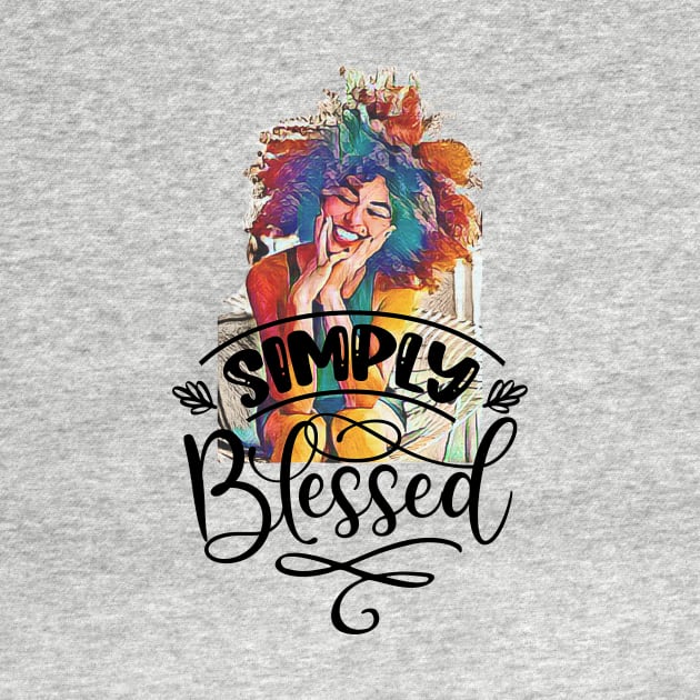 Simply Blessed (joyful woman) by PersianFMts